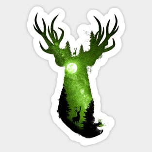 Deep in the Forest Sticker